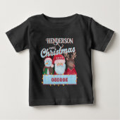 Aangepaste naam Jaar Matching Santa Familie Kerstm (Voorkant)