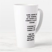 Aangepaste naam, jaar plus gebedsherdenkingsdag Se Latte Mok (Rechterhoek)