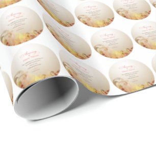 Aangepaste naam & jaar Zuster, 60ste verjaardag Re Cadeaupapier