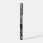 Aangepaste naam jachthond rustieke gele lab camo iPhone hoesje (Rechterkant)