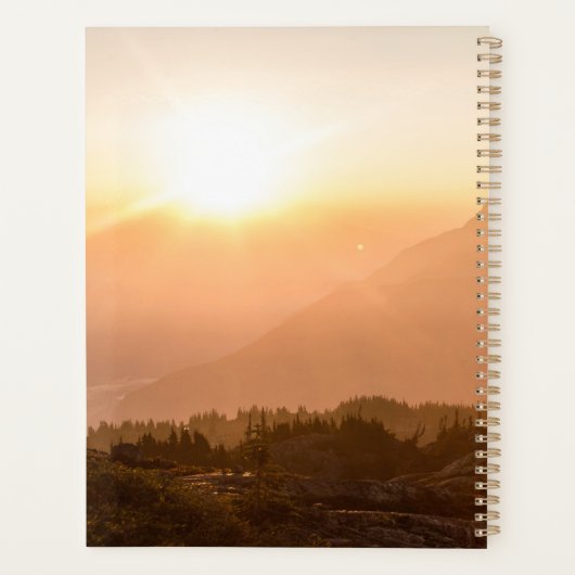 Aangepaste naam - Jeremia 29:11 Sunrise Planner (Achterkant)