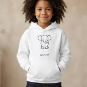 Aangepaste naam jeugd pullover