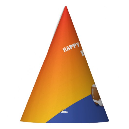 Aangepaste naam jongen 1st Birthday Sports Balls Feesthoedjes (Links)