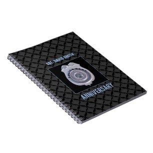 Aangepaste naam, Jubileum met politie Notitieboek