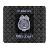 Aangepaste naam, Jubileum met politie Snijplank (Voorkant)