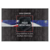 Aangepaste naam, Jubileum politiewerknemer Snijplank (Voorkant)