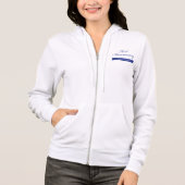 Aangepaste naam, Jubileum voor eerste bruiloft Hoodie (Voorkant)