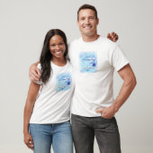 Aangepaste naam, Jubileum voor eerste bruiloft T-shirt (Unisex)