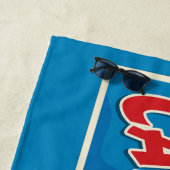 Aangepaste naam Kaaimaneilanden Strandlaken (In situ)