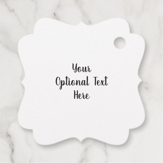 Aangepaste naam Kerst gunst / cadeau labels (Achterkant)