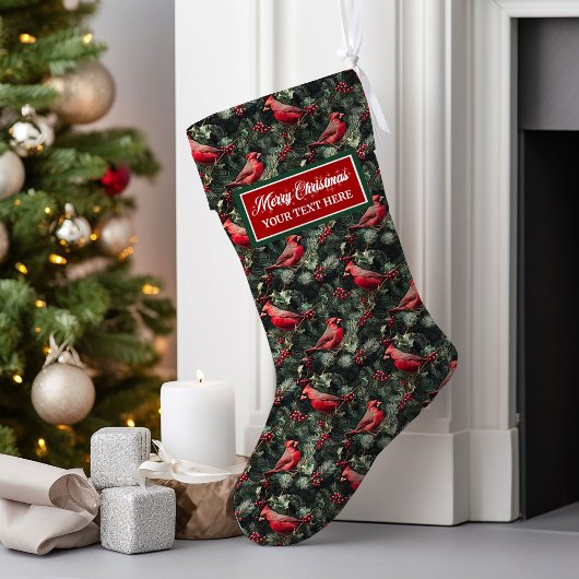 Aangepaste Naam Kerst Stocking  Stijl Grote Kerstsok