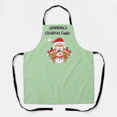 Aangepaste naam! kerstcadeau schort (Voorkant)
