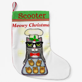 Aangepaste naam kerstcadeautjes stoppen grote kerstsok