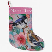 Aangepaste naam kerststop met extra rijen kleine kerstsok (Voorkant)