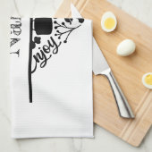 Aangepaste Naam Keuken Handdoeken Gift (Quarter Fold)