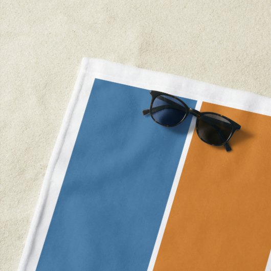 Aangepaste naam Key West Florida / JOUW TEKST Strandlaken (In situ)