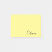 Aangepaste naam kies achtergrondkleur post-it® notes (Voorkant)