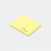 Aangepaste naam kies achtergrondkleur post-it® notes (Schuin)