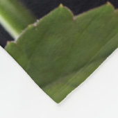 Aangepaste naam Kikker op vleece Blanket Fleece Deken (Hoek)