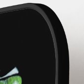 Aangepaste naam kikker pickleball paddle (Links Detail)