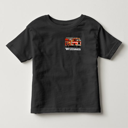 Aangepaste naam Kind brandbeveiliging Kinder Shirts (Voorkant)