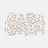 Aangepaste naam kind op jaardag in ants Patroon Bedankdoosjes (Uitgevouwen)