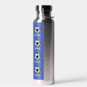 Aangepaste naam kind Voetbal Waterfles (Links)