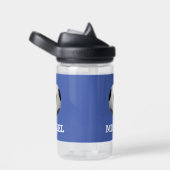 Aangepaste naam kind Voetbal Waterfles (Rechts)