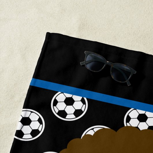 Aangepaste naam Kinder Voetbal Strandlaken (In situ)