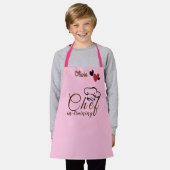 Aangepaste naam Kinderen voor Junior Baker Cook pe Schort (Gedragen)