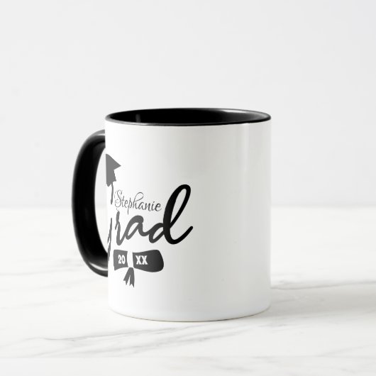 Aangepaste naam, Klasse van [Jaar] Afstuderen Dipl Mok (Voorkant links)