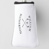 Aangepaste naam klassieke golfclubs golfheadcover (Draai 90)