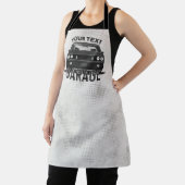 Aangepaste naam Klassieke muskus Auto Garage Retro Schort (Insitu)