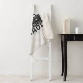 Aangepaste naam Klassieke muskus Auto Garage Retro Sherpa Deken (In situ)