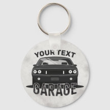 Aangepaste naam Klassieke muskus Auto Garage Retro