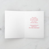 Aangepaste naam kleindochter Communie Roze m/ Krui Kaart (Binnen)