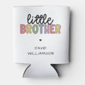 Aangepaste naam kleine broer schattig gepersonalis blikjeskoeler (Voorkant)