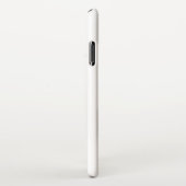 Aangepaste naam kleine hamster bevestigen iPhone hoesje (Rechterkant)