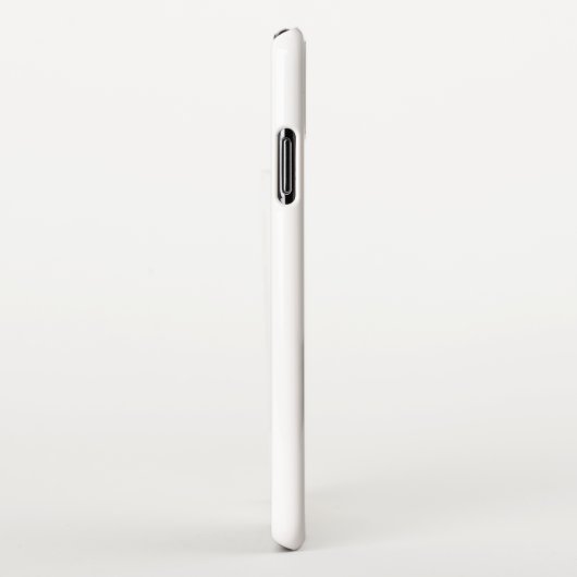 Aangepaste naam kleine hamster bevestigen iPhone hoesje (Rechterkant)