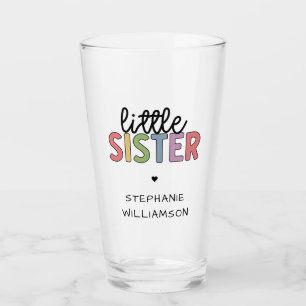 Aangepaste naam Kleine zuster Cute Speciaal Glas