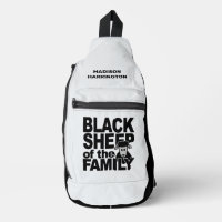 Aangepaste naam & kleur "Black Sheep"