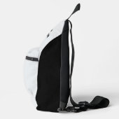 Aangepaste naam & kleur "Black Sheep" Sling Bag (Rechts)