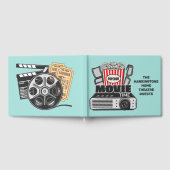 Aangepaste naam & kleur film gastenboek (Volledig)