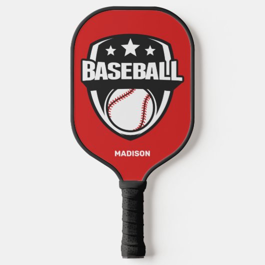Aangepaste naam & kleur honkbal pickleball paddle (Voorkant)