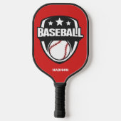 Aangepaste naam & kleur honkbal pickleball paddle (Achterkant)
