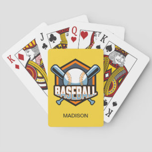 Aangepaste naam & kleur honkbal pokerkaarten