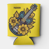 Aangepaste naam & kleur Ukulele Blikjeskoeler (Voorkant)