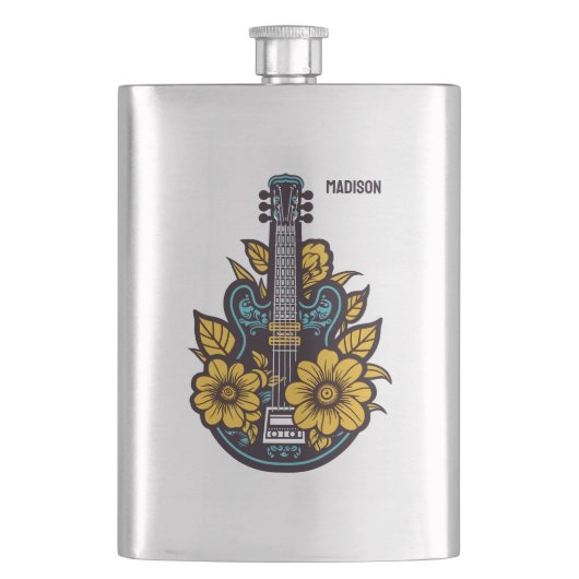 Aangepaste naam & kleur Ukulele Flacon (Voorkant)