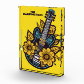 Aangepaste naam & kleur Ukulele Fotoblokken (Rechts)