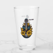 Aangepaste naam & kleur Ukulele Glas (Voorkant)